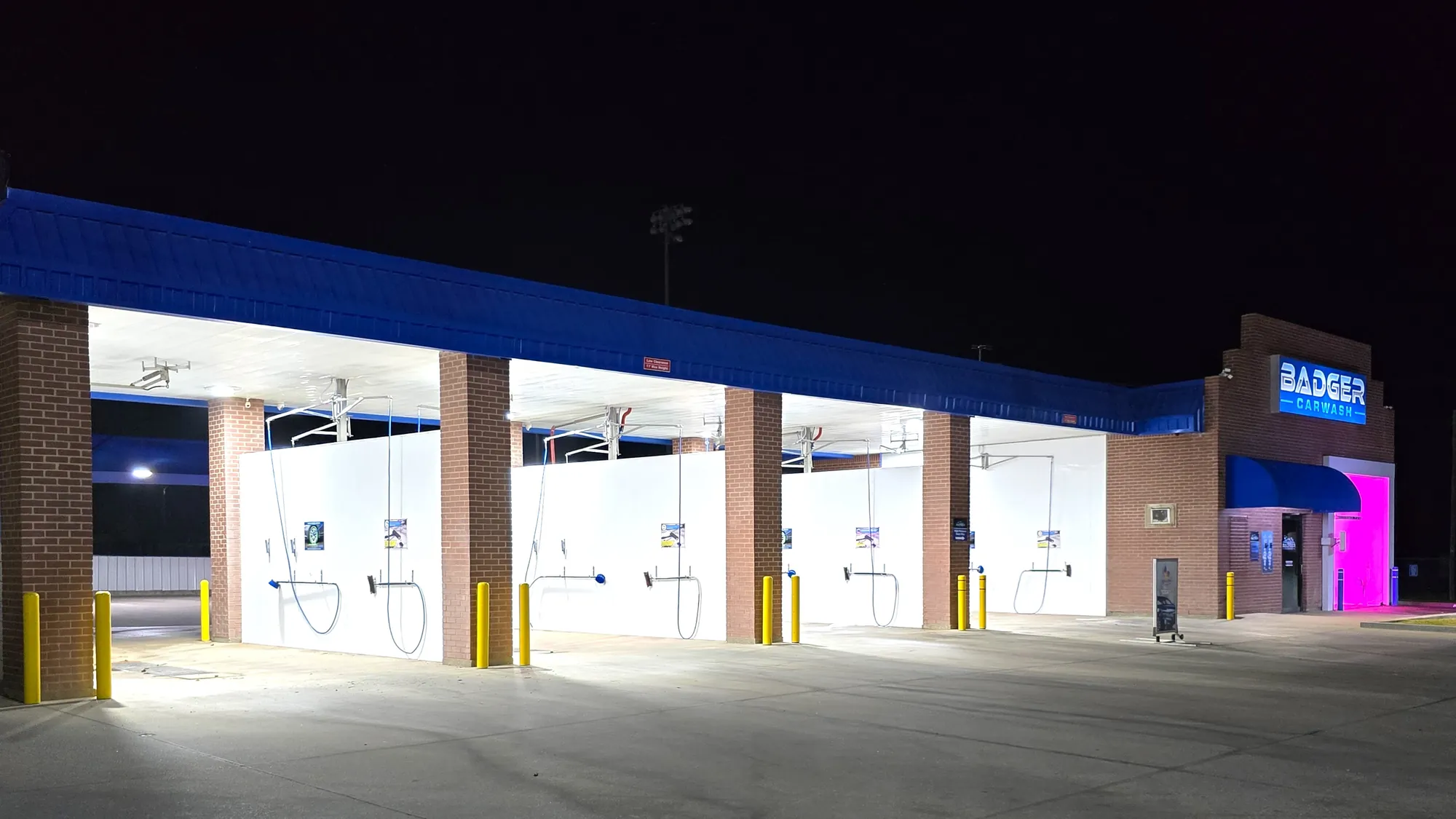 Badger Carwash self-serve bays